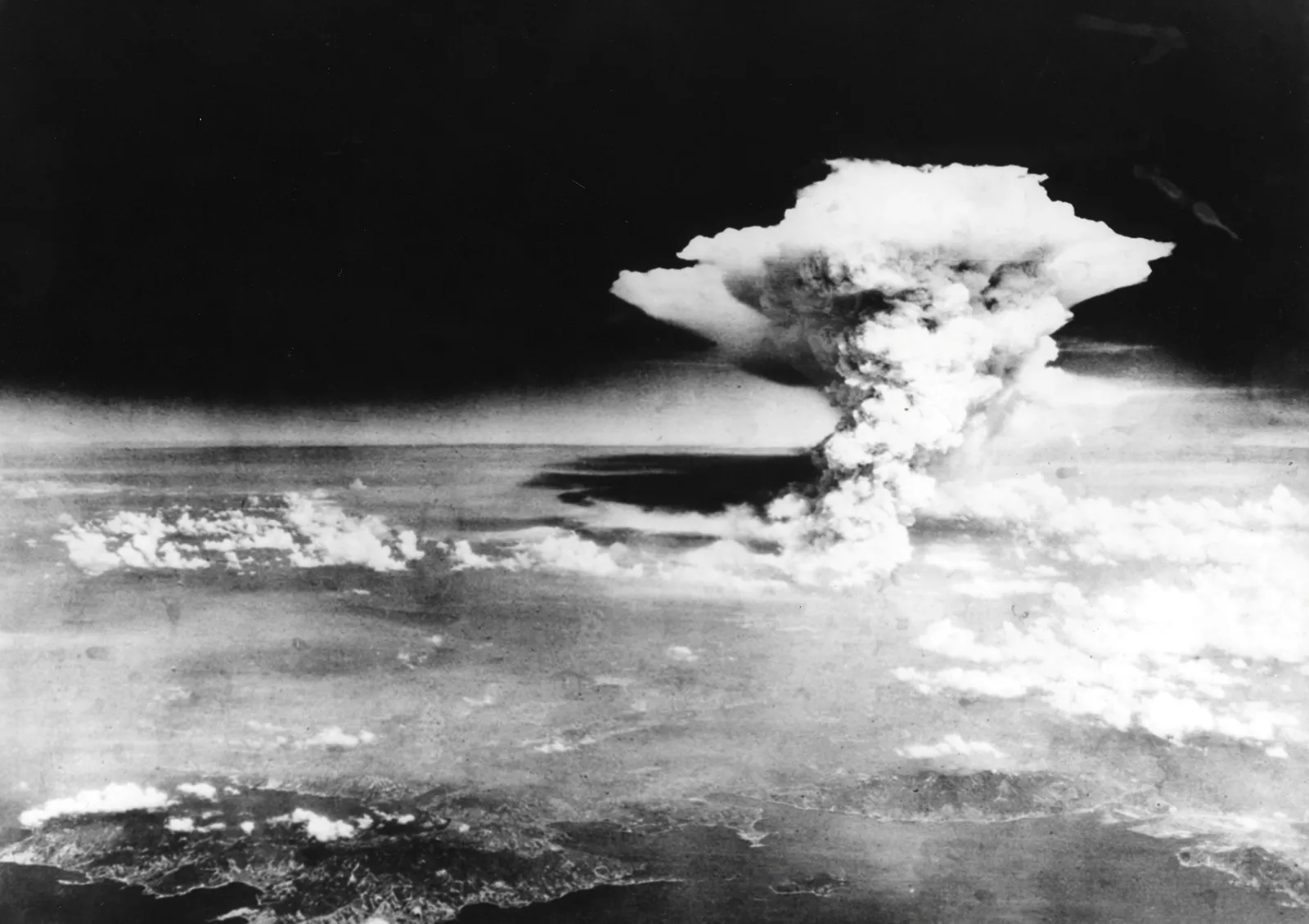 Mushroom Cloud over Hiroshima