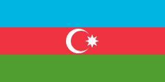 Azerbaijan Flag
