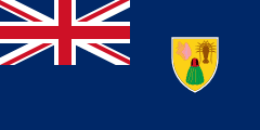 Turks and Caicos Islands Flag
