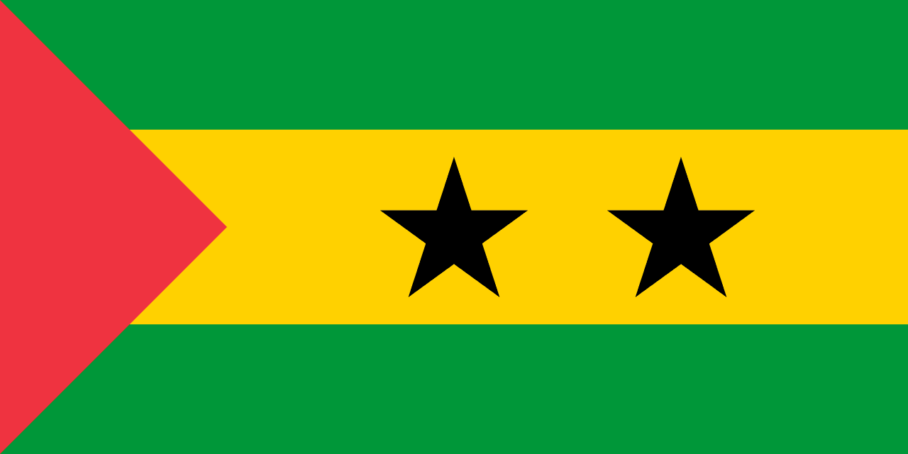 Sao Tome and Principe Flag