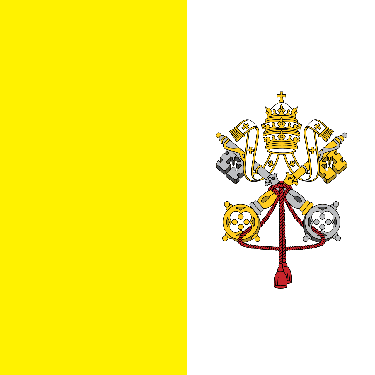 Vatican City Flag