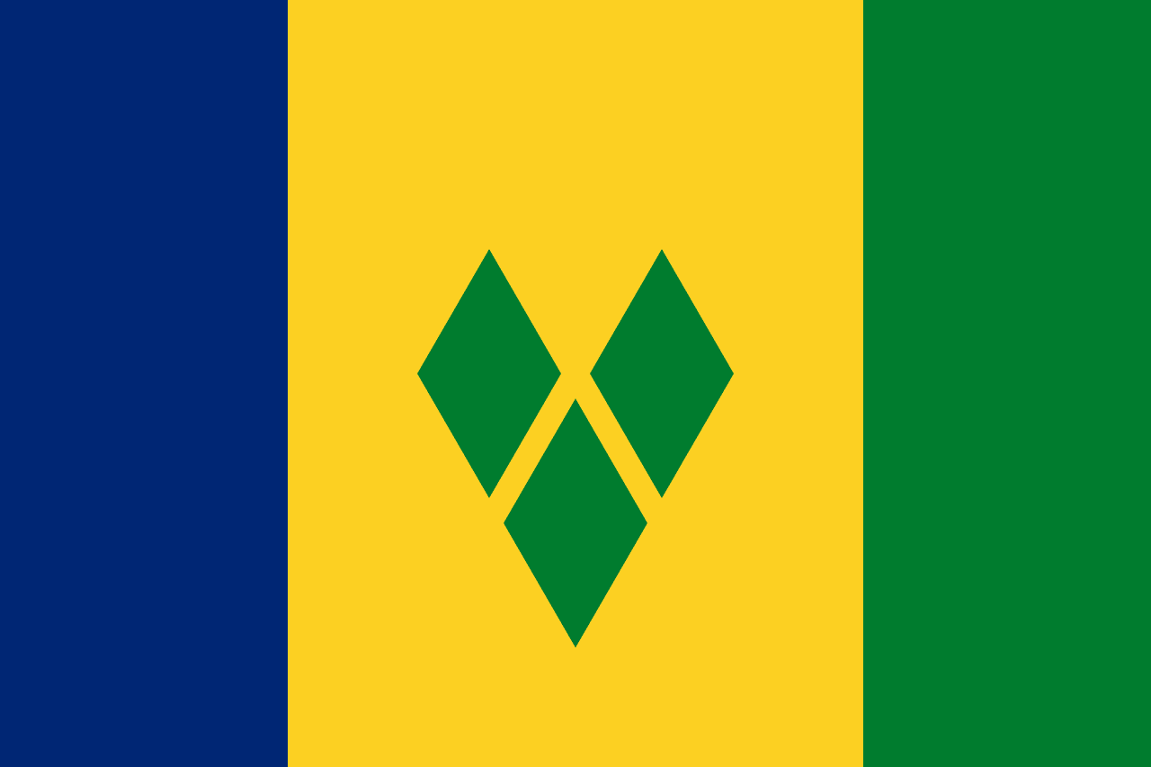 Saint Vincent and the Grenadines Flag